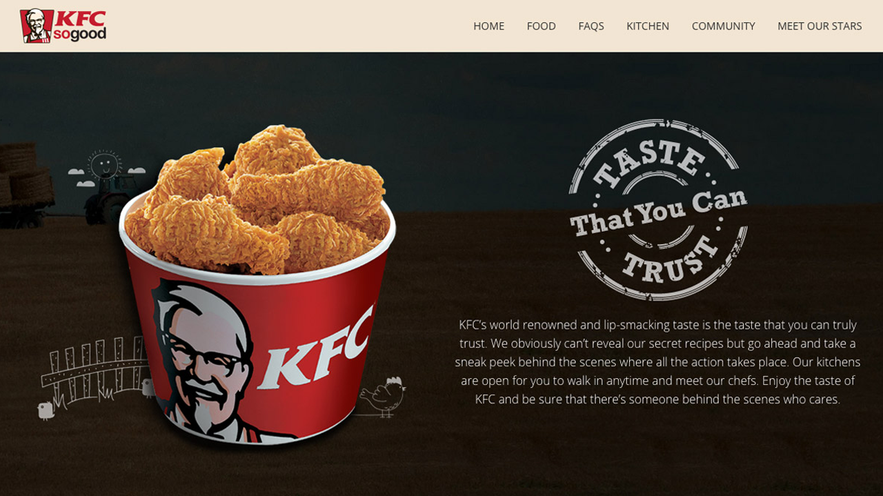 KFC Taste That You Can Trust